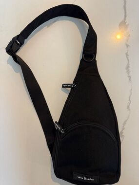 Vera Bradley Black Crossbody Sling Bag